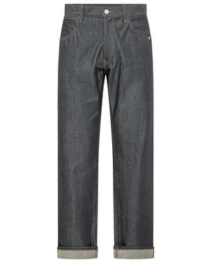 AMISH Jeans ,Blauw ,Katoen James Straight Jeans - Grijs