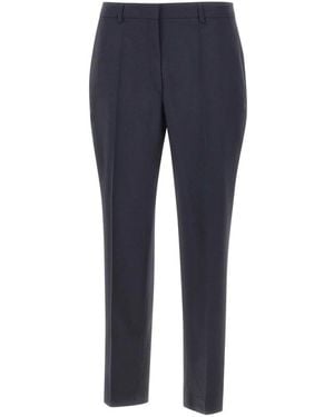 Filippa K Cropped Trousers - Blue
