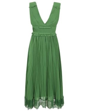 Self-Portrait Party Dresses - Green