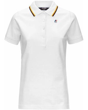 K-Way Polo Shirts - Bianco