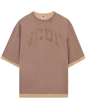 Gcds T-Shirts - Brown