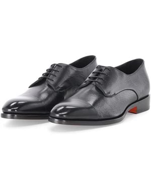 Santoni Business Shoes - Black