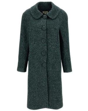 ShuShu/Tong Single-Breasted Coats - Green