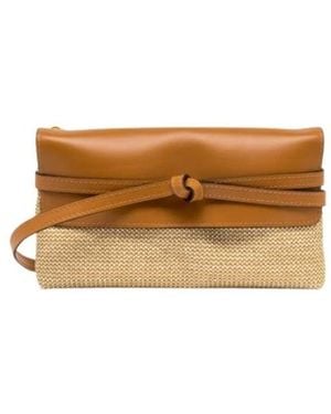 Gianni Chiarini Tassen ,Bruin ,Leer Belty