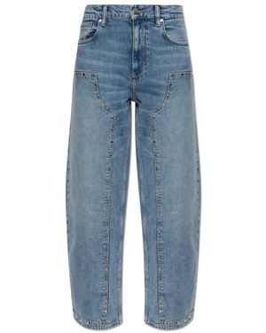 AllSaints Loose-Fit Jeans - Azul
