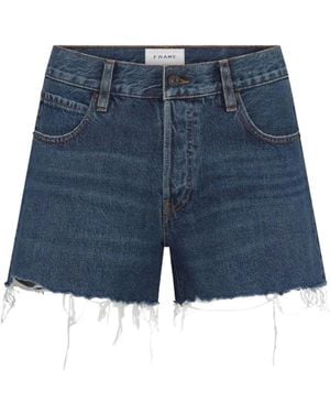 FRAME Denim Shorts - Blue