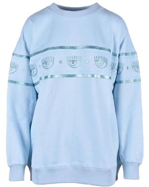 Chiara Ferragni Sweatshirts - Bleu