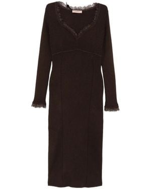 Twinset Knitted Dresses - Negro