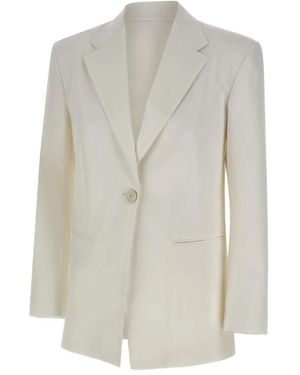 The Seafarer Jassen ,Wit ,Katoen Astro Blazer - Naturel