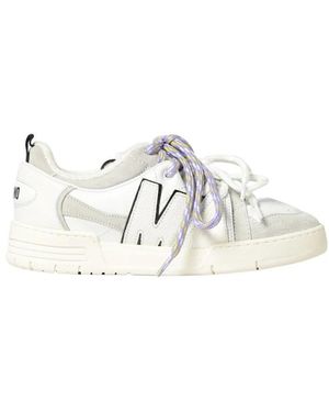 Moschino Streetball Sneakers - Wit