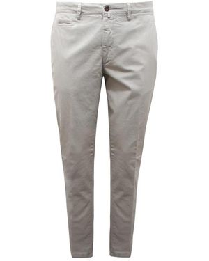 BRIGLIA Slim-Fit Trousers - Grey