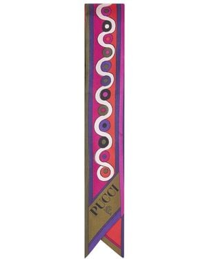 PUCCI Silky Scarves - Viola