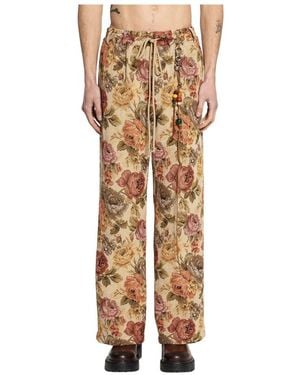 Song For The Mute Wide Trousers - Metallic