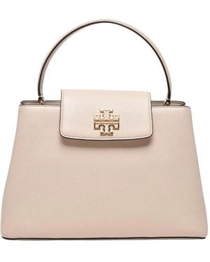 Tory Burch Britten Satchel - Naturel