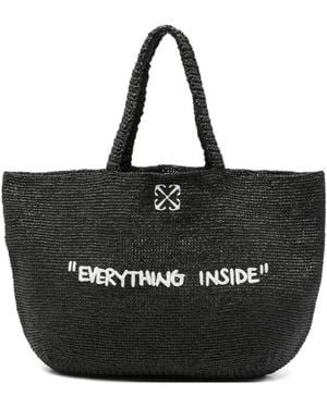 Off-White c/o Virgil Abloh Tote Bags - Black