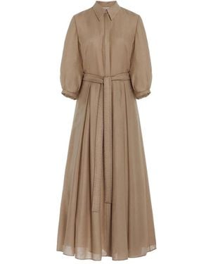 Gabriela Hearst Shirt Dresses - Neutro