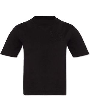 Palm Angels T-Shirts - Black