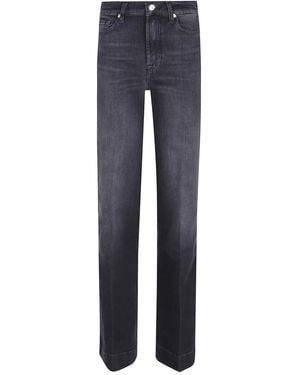 7 For All Mankind Straight Jeans - Blu