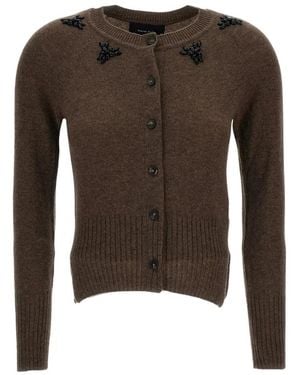 Simone Rocha Cardigans - Marrón