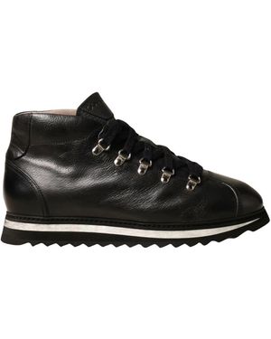 Doucal's Lace-Up Boots - Nero