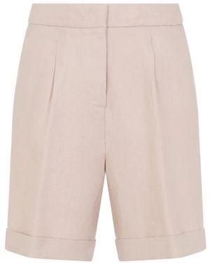 Peserico Leinenbermuda - Natur