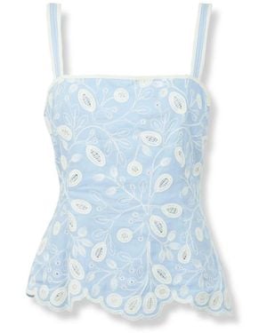 Jonathan Simkhai Sleeveless Tops - Blu