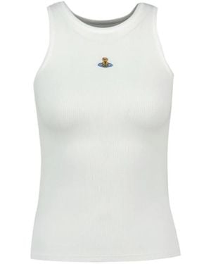 Vivienne Westwood Sleeveless Tops - White