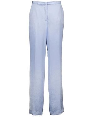 Marc Cain Straight Trousers - Blue