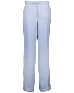 Marc Cain Straight Trousers - Blue