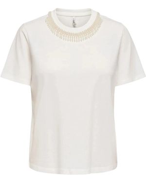 ONLY T-Shirts - Blanco