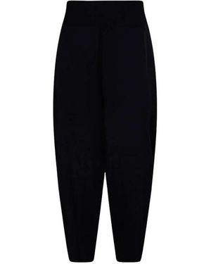 Studio Nicholson Cropped Trousers - Negro
