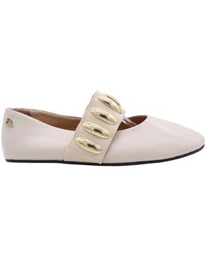 Babouche Ballerinas - Blanc