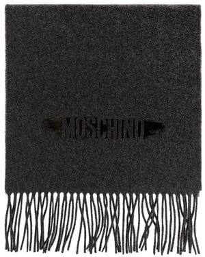 Moschino Winter Scarves - Nero