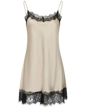 Kaffe Short Dresses - Neutro