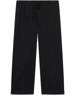 The Row Wide Trousers - Black