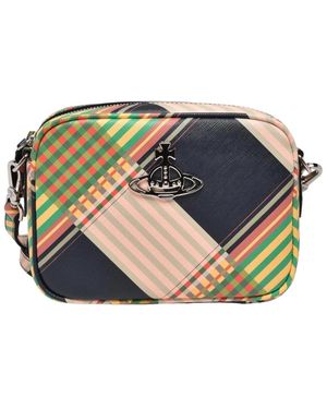 Vivienne Westwood Tassen ,Veelkleurig ,Anna Camera Bag - Groen