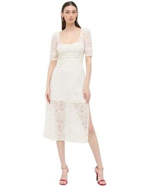 For Love & Lemons Midi Dresses - Blanc