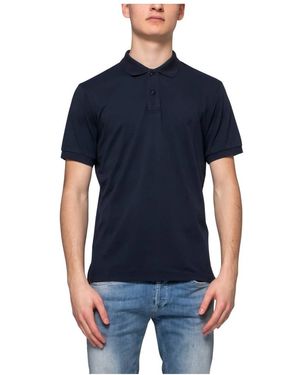 Dondup Klassisches Poloshirt Mit Besticktem Logo - Blau