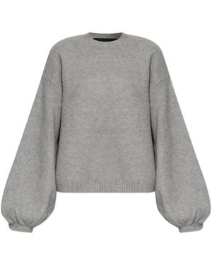 ROTATE BIRGER CHRISTENSEN Round-Neck Knitwear - Grey