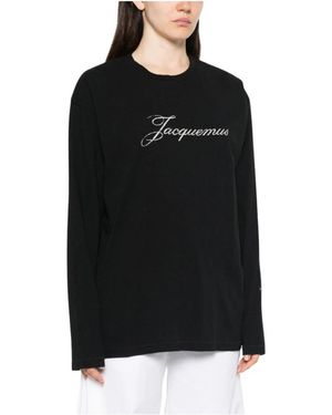 Jacquemus Long Sleeve Tops - Negro
