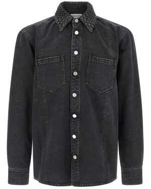 NAMACHEKO Denim Shirts - Black
