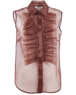 P.A.R.O.S.H. Blouses - Brown