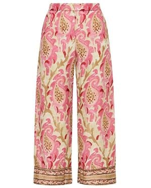 Maliparmi Wide Trousers - Rosa