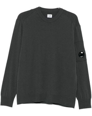 C.P. Company Round-Neck Knitwear - Black