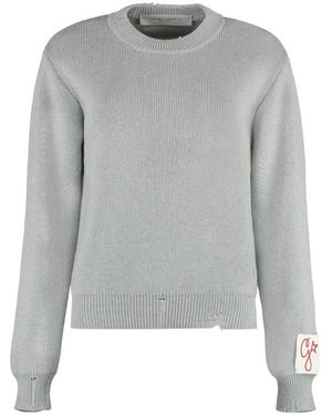 Golden Goose Round-Neck Knitwear - Grey