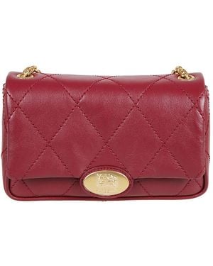 Burberry Shoulder Bags - Red