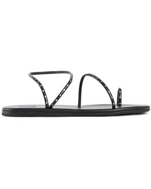 Ancient Greek Sandals Flat Sandals - Black