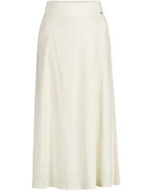Cinque Maxi Skirts - Bianco
