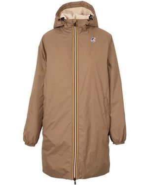 K-Way Jassen Eiffel Eastorsetto Jas - Bruin