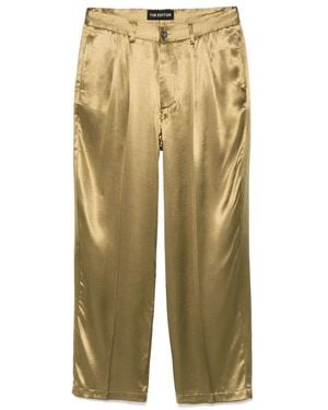 Saucony Straight Trousers - Vert